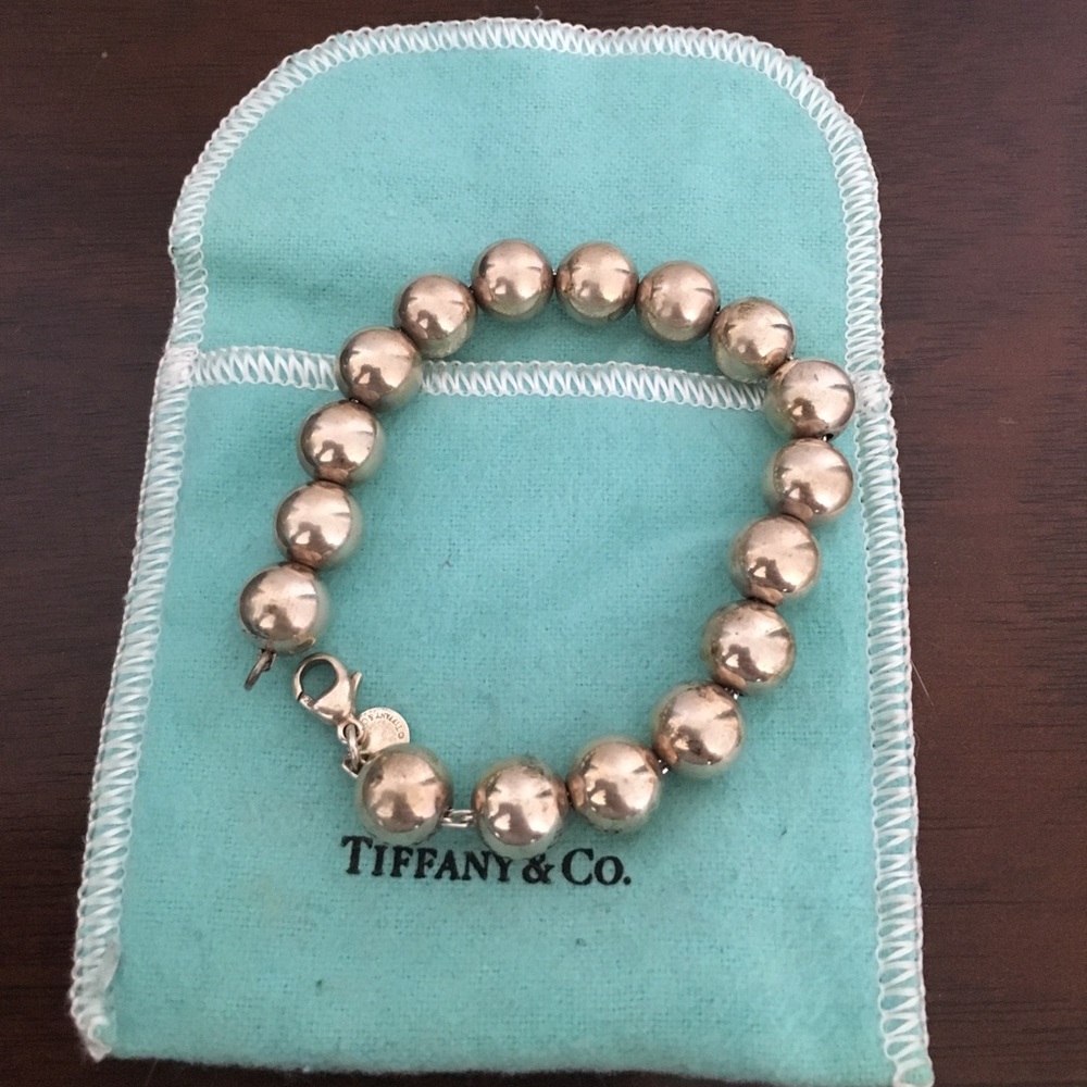 Tiffany and Co Sterling Silver Bead Bracelet